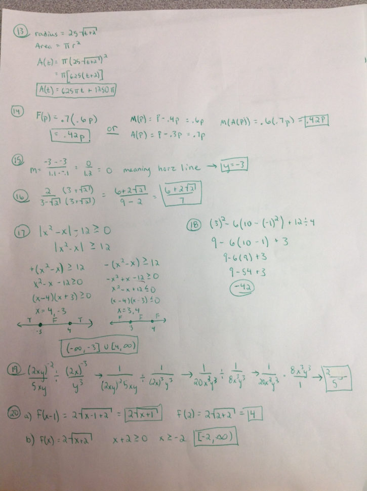 Worksheet 74 Inverse Functions Answers  Soccerphysicsonline