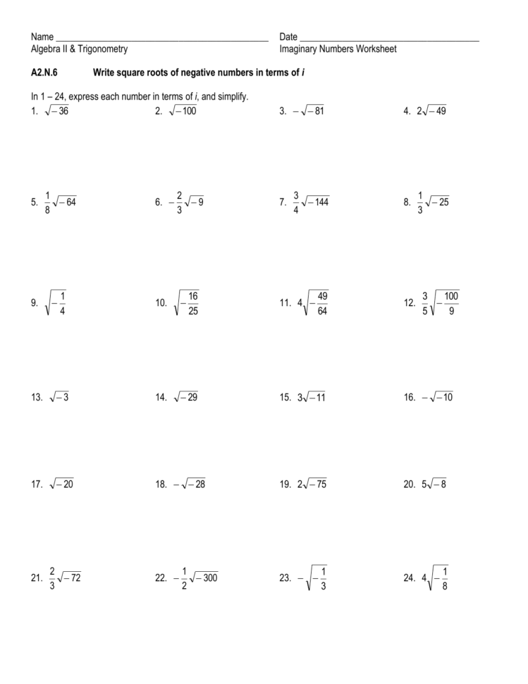 Worksheet