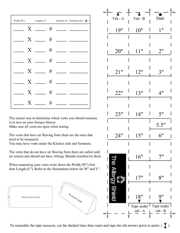 Worksheet  Accurately Reading A Tape Measure Tape With