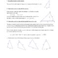 Worksheet  Area Of A Triangle