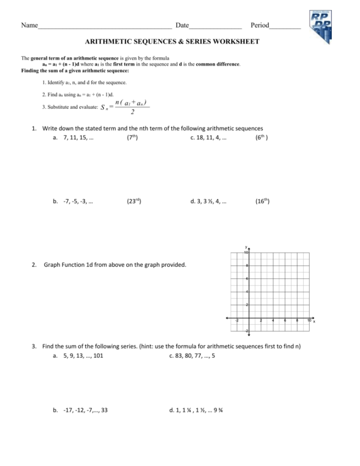 worksheet-arithmetic-sequence-series-word-problems-db-excel