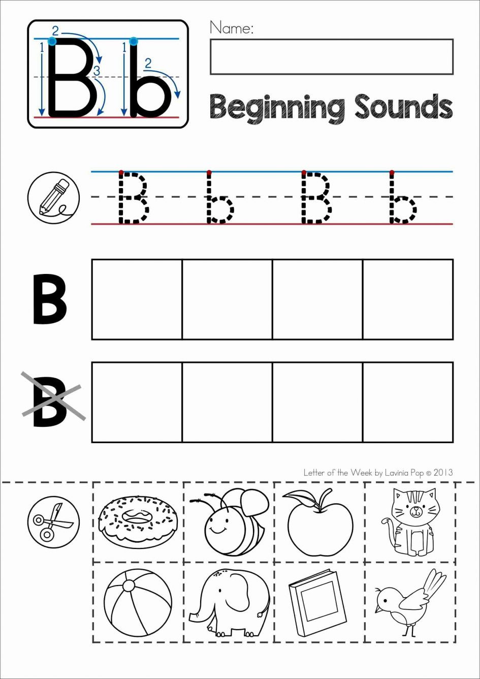 Worksheet Beginning Sound Worksheets Alphabet Sounds Worksheet