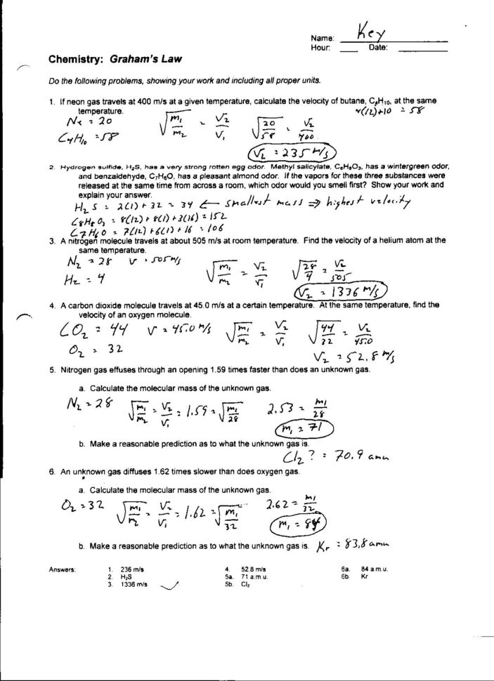 Worksheet Boyle039S And Charles Law Bined Gas Law