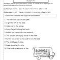 Worksheet Complete Sentences Worksheets Sentences Worksheets From