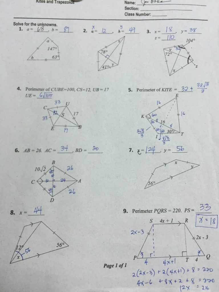 Worksheet Exterior Angle Theorem Worksheet Worksheet — db-excel.com
