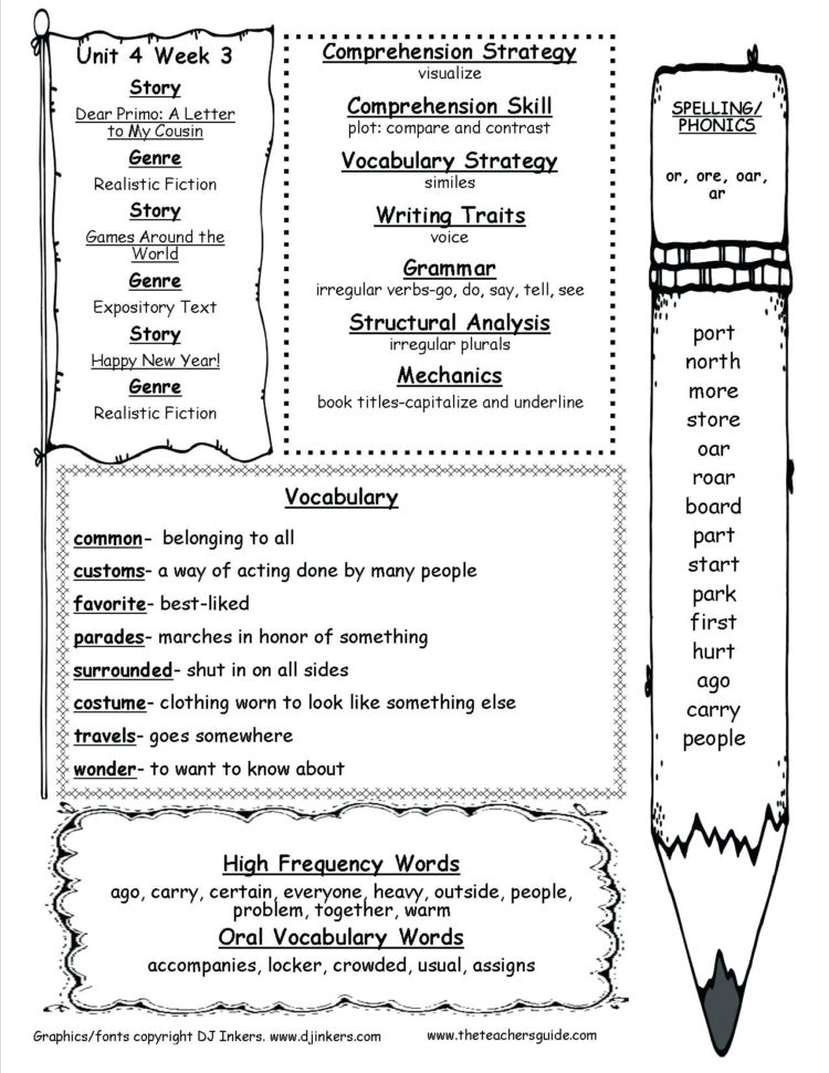 Worksheet For Second Grade Collection Of Solutions Wonders Second