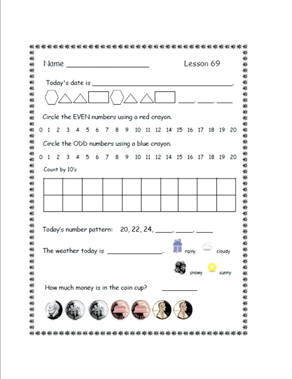 Free Fun Math Worksheets For Middle School