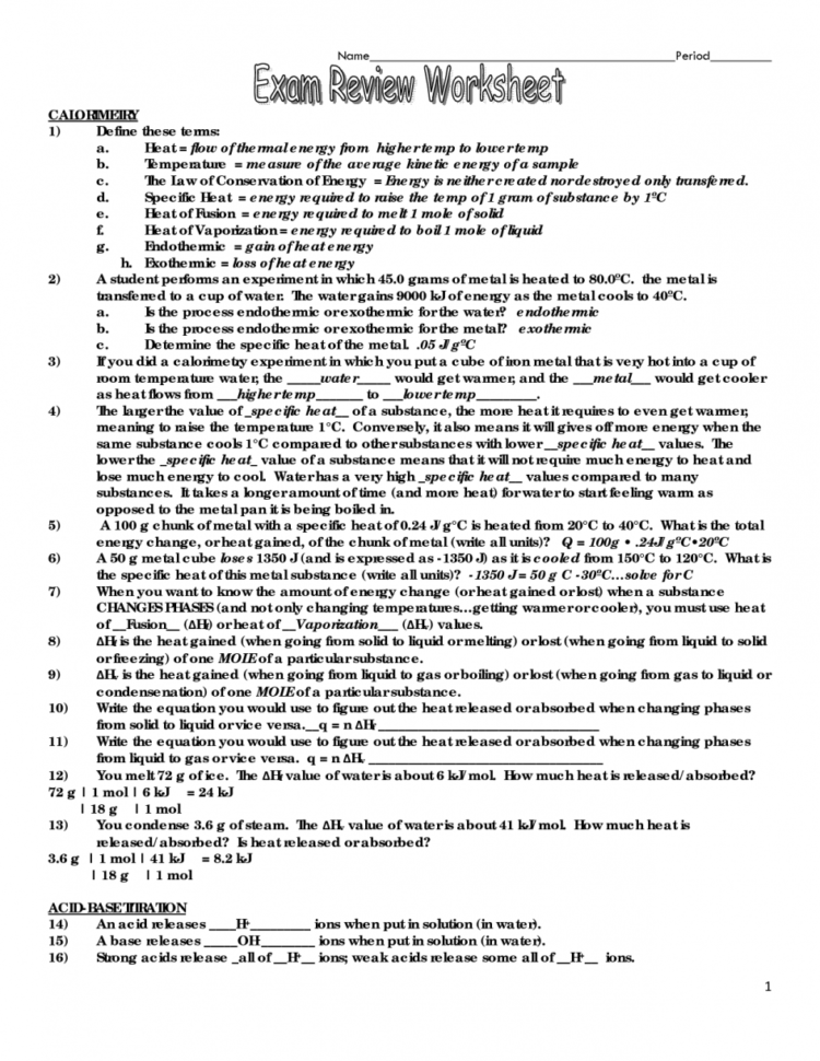 Worksheet Heat Transfer Worksheet Quiz Worksheet Heat