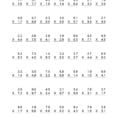 Worksheet Ideas  30 Staggering Double Digit
