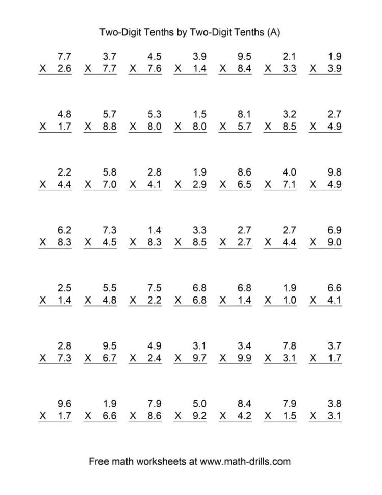 Worksheet Ideas  30 Staggering Double Digit