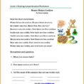 Worksheet Ideas  31 Staggering Free Reading Comprehension