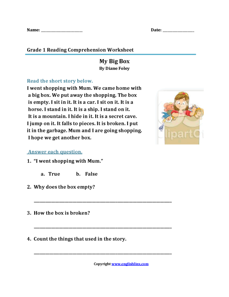 Worksheet Ideas 34 Awesome Reading Comprehension Sheets — db-excel.com