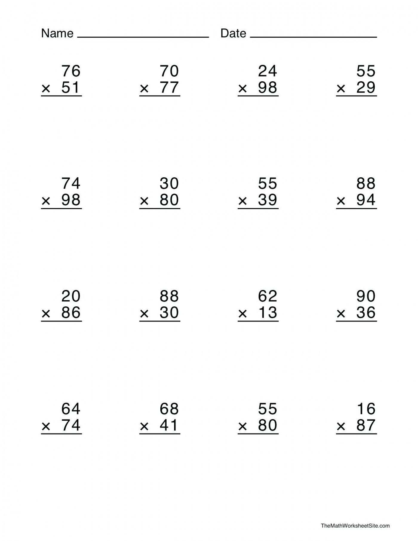 Multiplication As Repeated Addition Worksheet Pdf Times Tables 