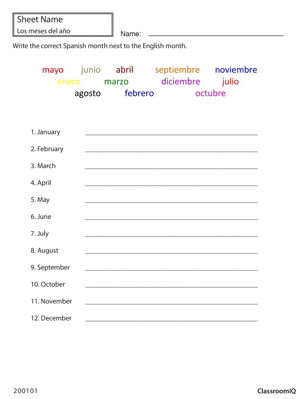 Worksheet Ideas 6Th Grade Spanish Curriculum Map Db excel