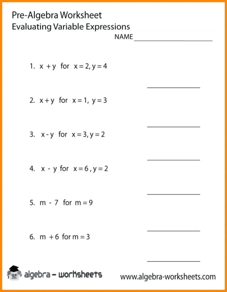 Worksheet Ideas  Addition Subtraction Pre Algebra Word