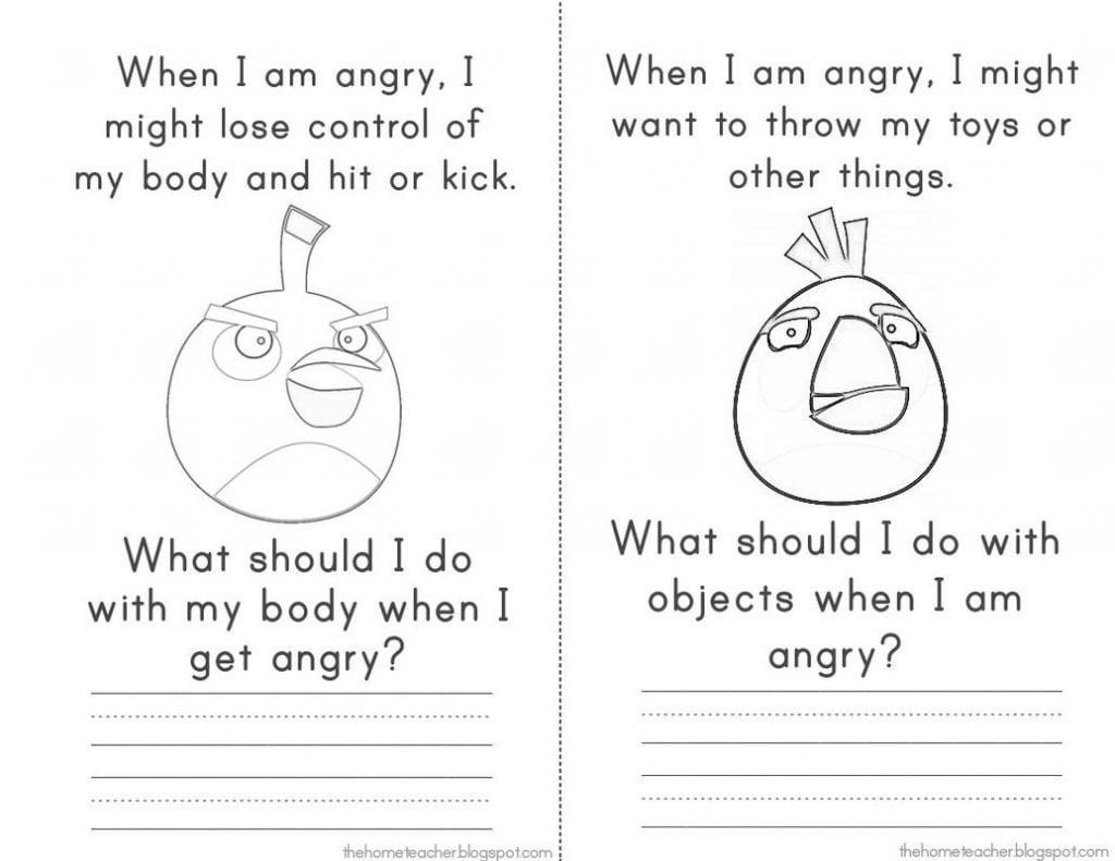 Worksheet Ideas  Anger Worksheets For Kids Astonishing