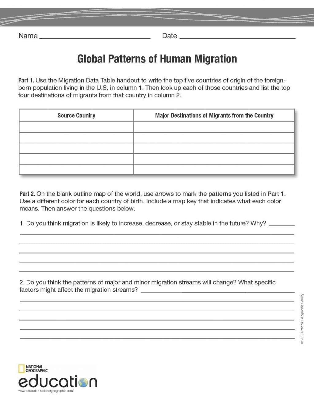 Worksheet Ideas Animal Migration Reading Comprehension Esl — db-excel.com