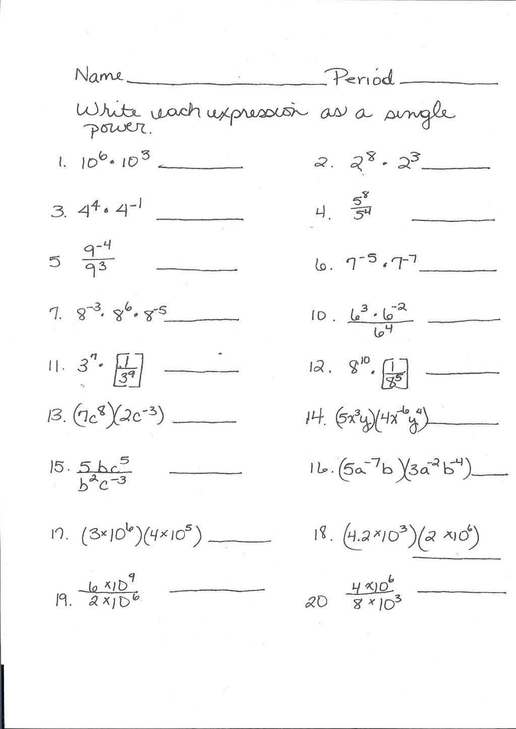 Worksheet Ideas Basic Algebra Worksheets Pdf Math Learning ...