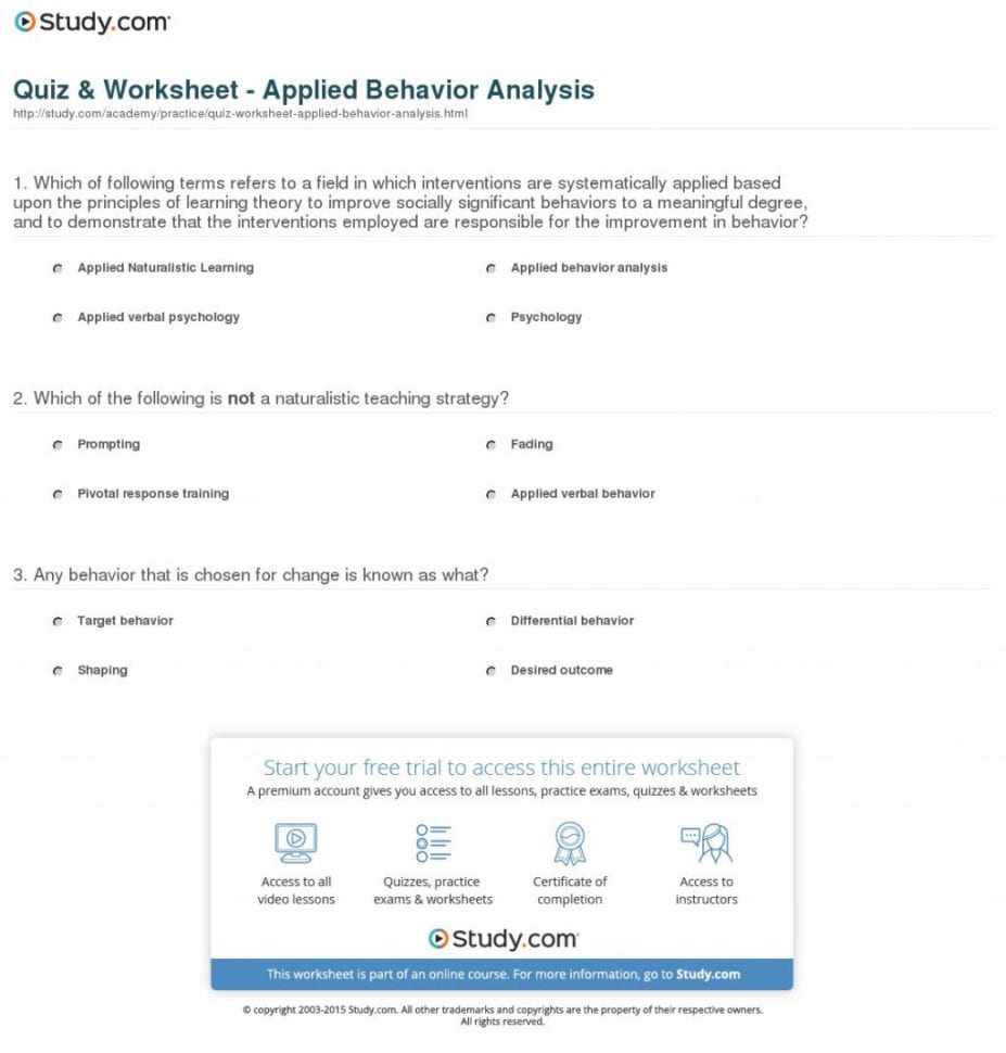Worksheet Ideas  Behavior Modification Worksheets Photo Of