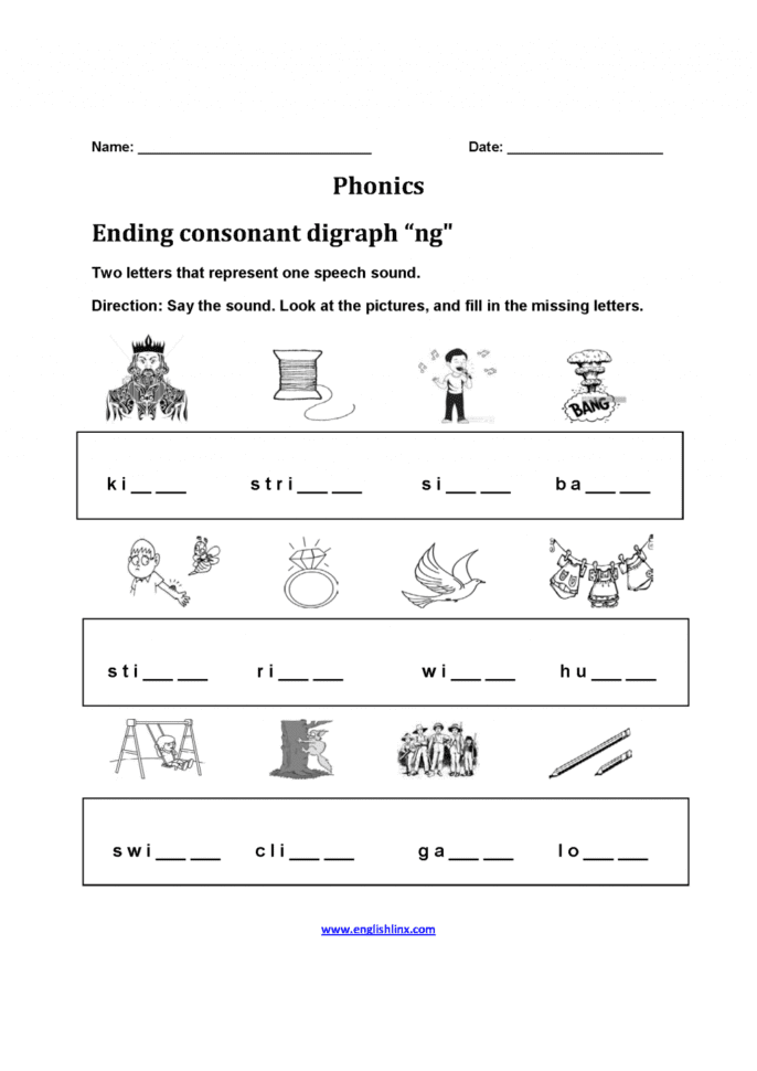 Worksheet Ideas  Consonant Worksheet Ideas Blends And