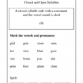 Worksheet Ideas  Dividing Syllables Worksheet Extraordinary