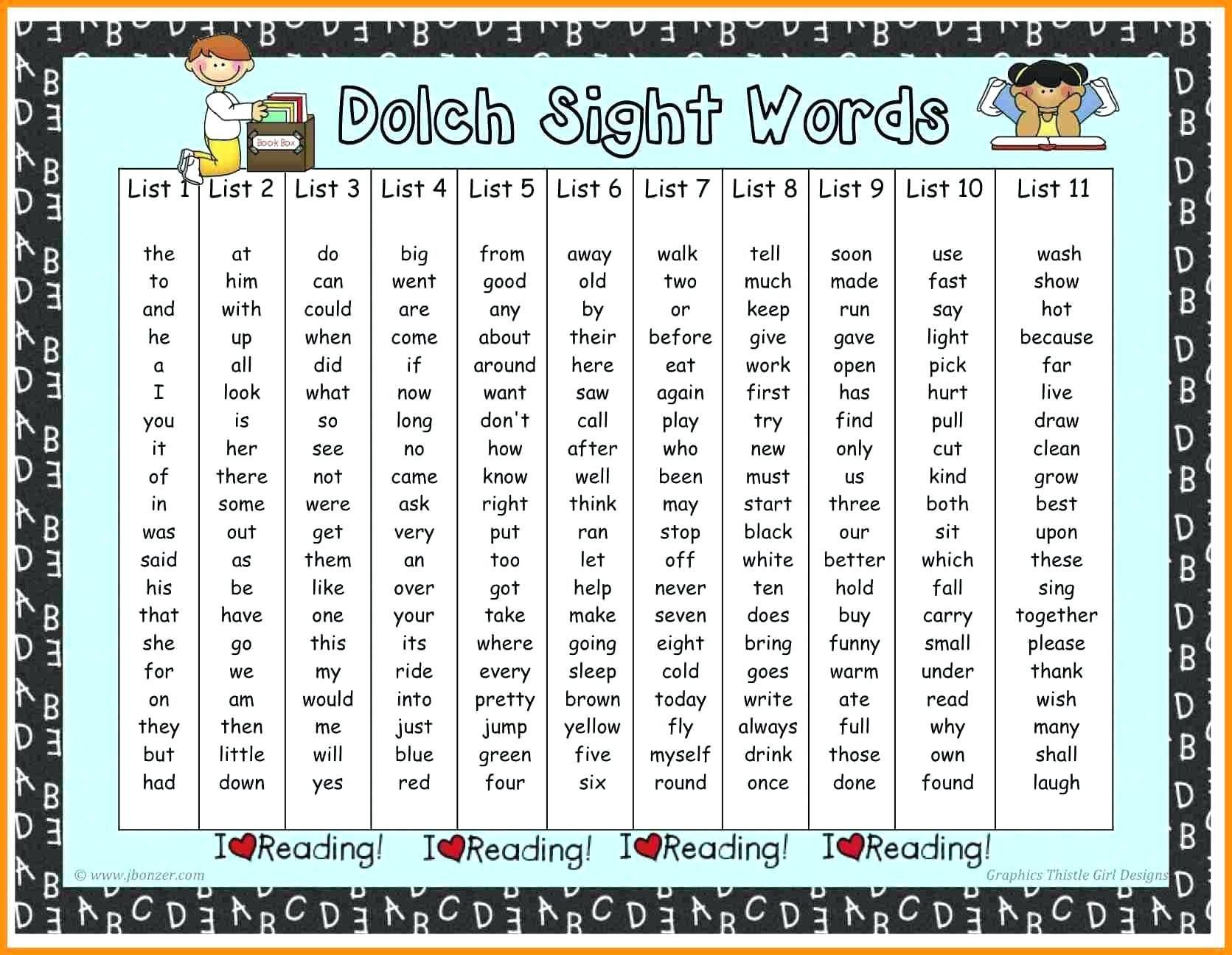 Worksheet Ideas Fabulous Ft Grade Sight Words — Db