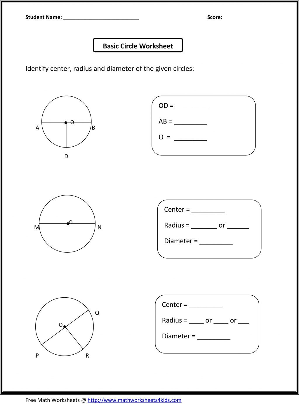 grade 8 geometry worksheet