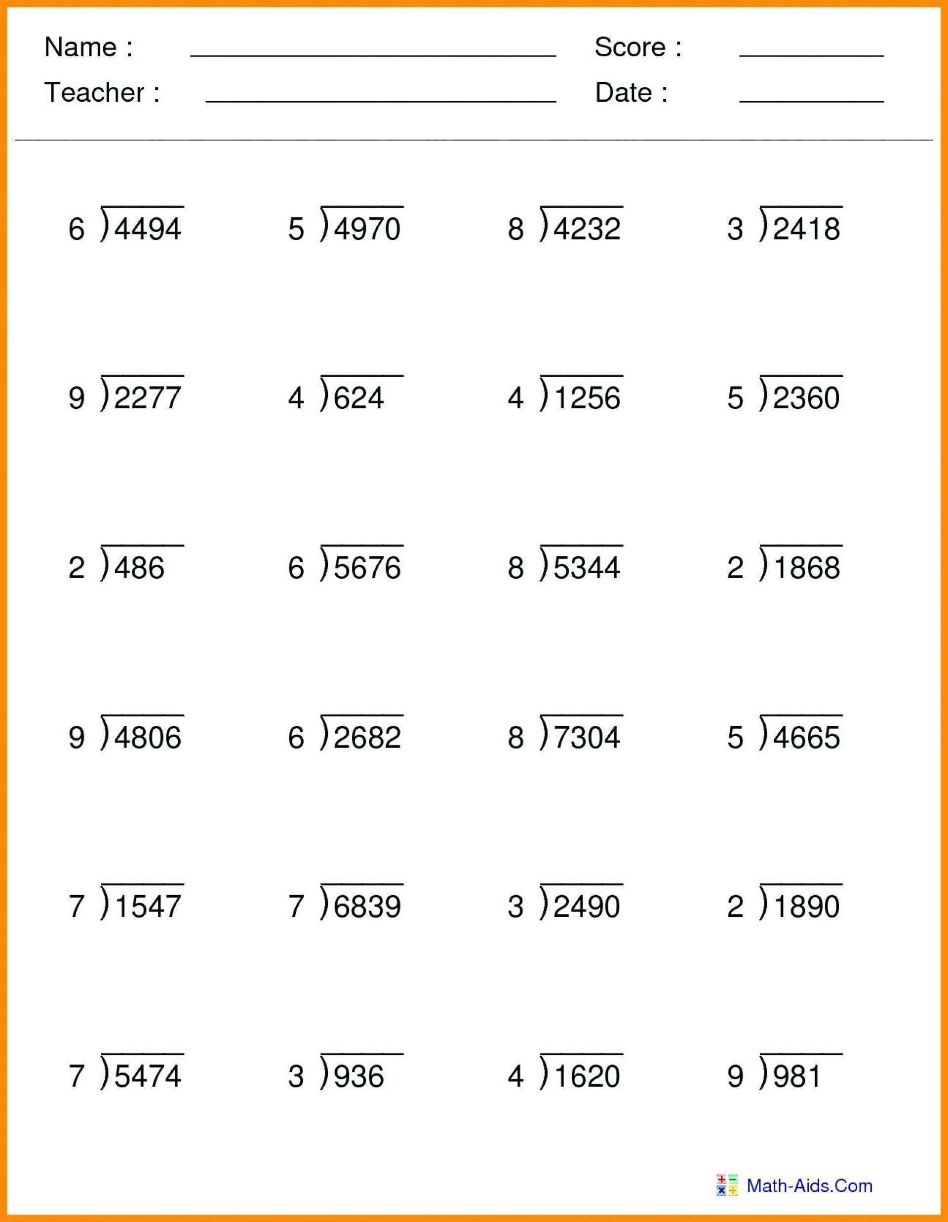 Worksheet Ideas  Multiplication Problems 5Th Grade Fraction
