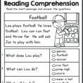 Worksheet Ideas  Outstanding Pre K Reading Comprehension