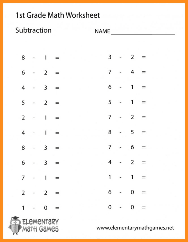 First Grade Worksheets Pdf — db-excel.com