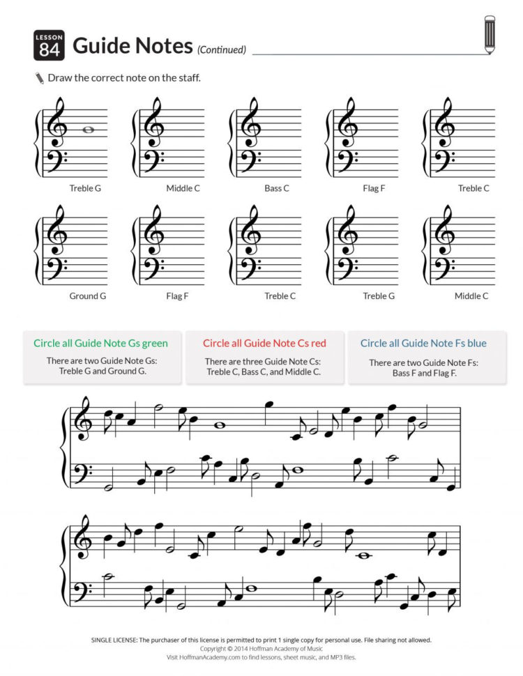 Worksheet Ideas  Printables Audio For Piano Units Lessons