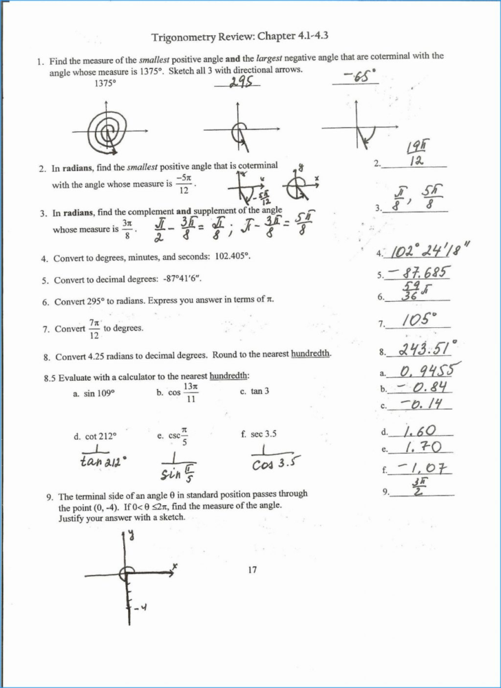 Problem And Solution Worksheets
