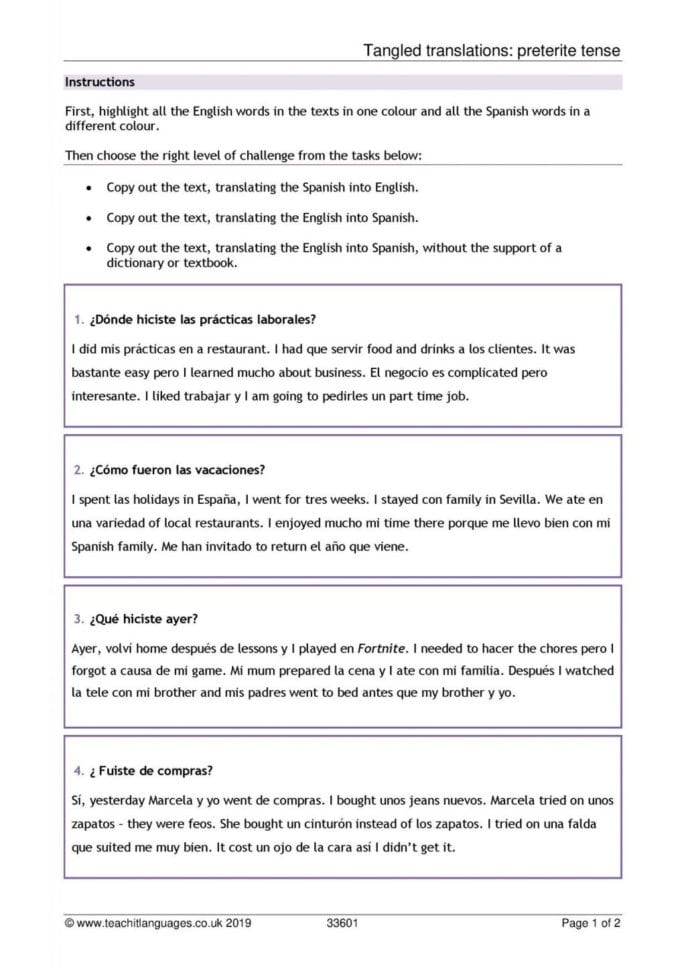Worksheet Ideas  Quiz Worksheet Words For Sports In Spanish