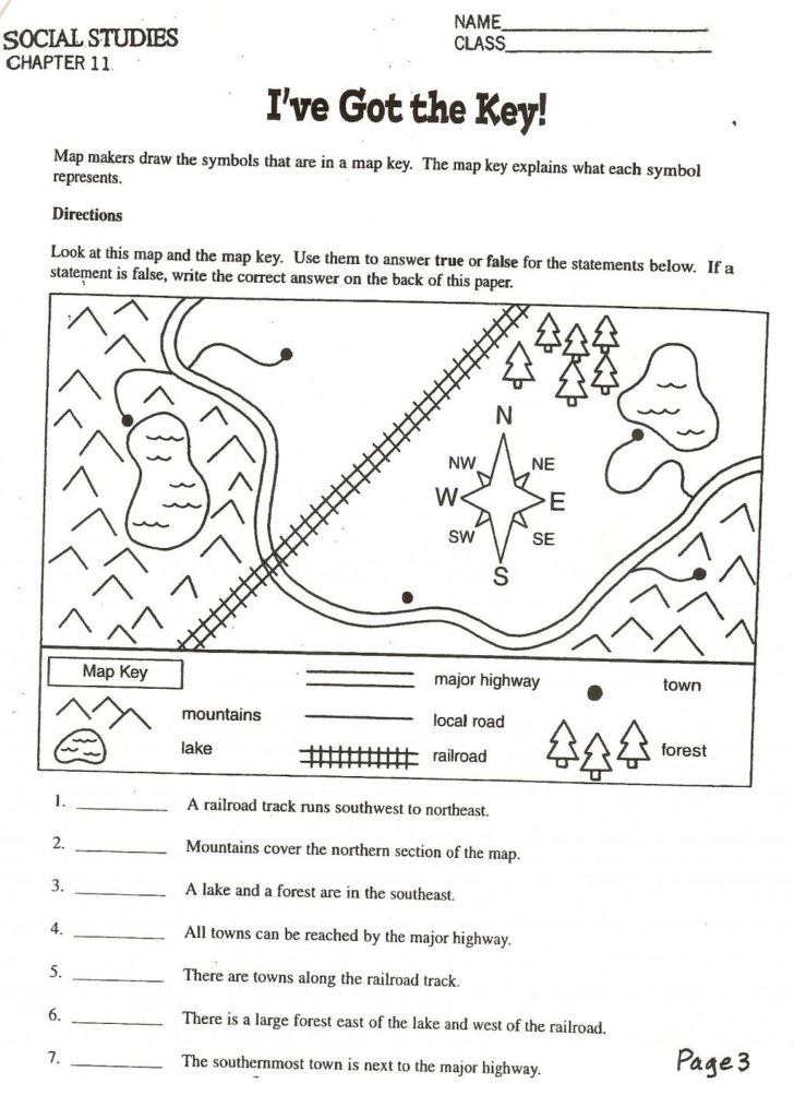 Reading A Weather Map Worksheet Answer Key