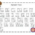Worksheet Ideas  Tracing Alphabet Free Kids Trace Judebell