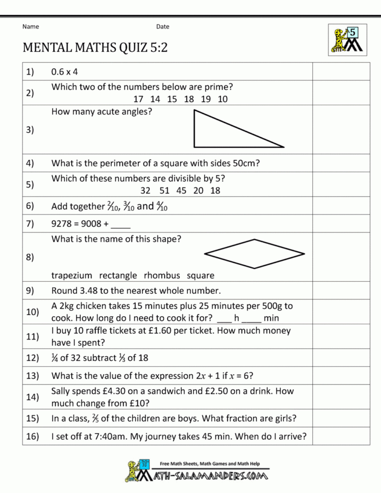 Worksheet Ideas  Year Maths Homework Sheets Free Grammar