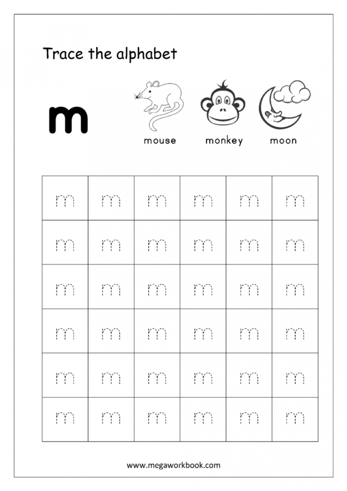 Worksheet Letter M Worksheet Letter Practice M Worksheets