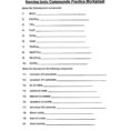 Worksheet Naming Ionic Compounds Worksheet Answer Key Writing