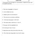 Worksheet Noun Verb Adjective Introduction To Fractions Money
