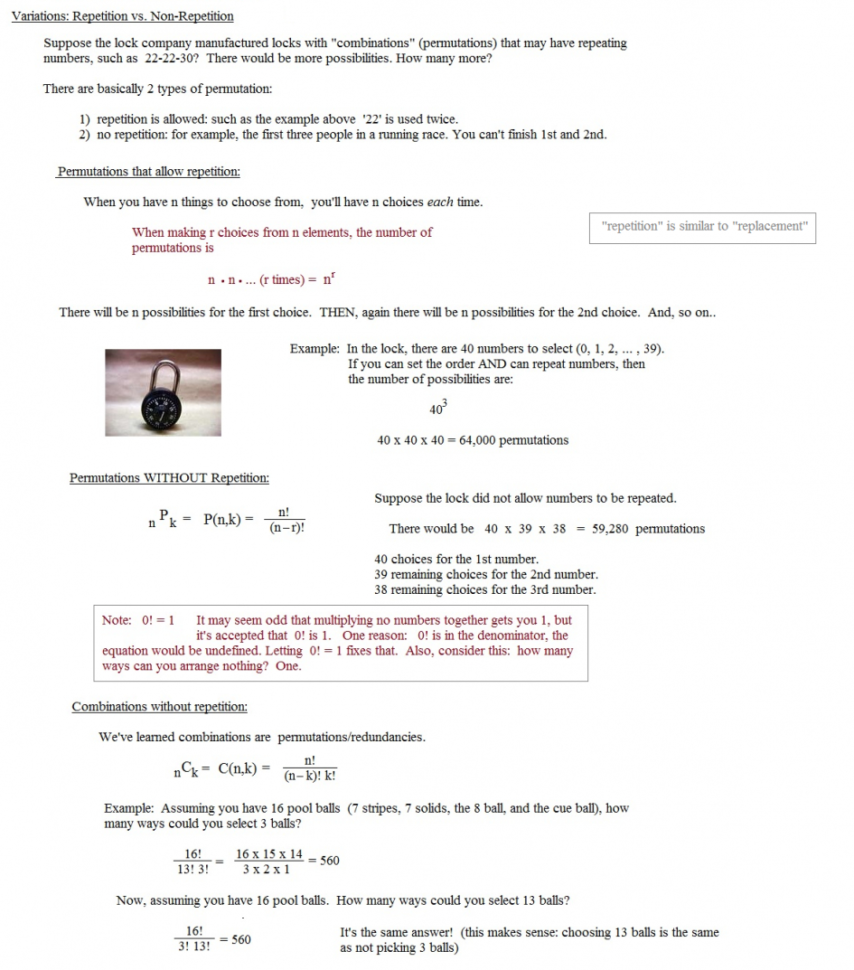 Worksheet Permutations And Combinations Worksheet Ncert
