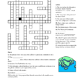 Worksheet Planet Worksheets Planets Crossword Puzzle