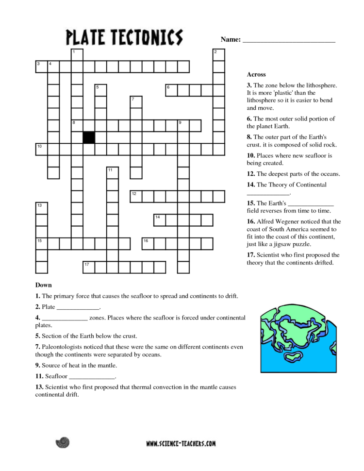 Worksheet Planet Worksheets Planets Crossword Puzzle