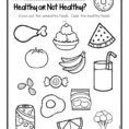 Worksheet Preschool Worksheet Healthy Foods Worksheet