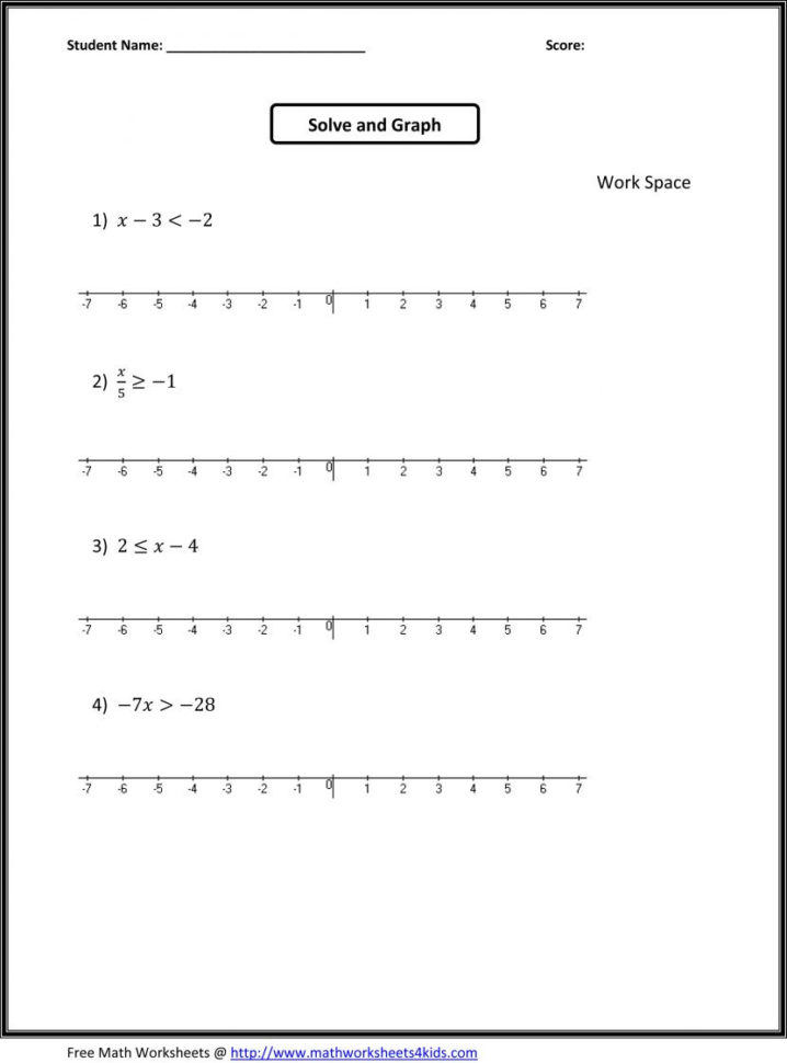 Worksheet Printable Math Worksheets For 8Th Grade With