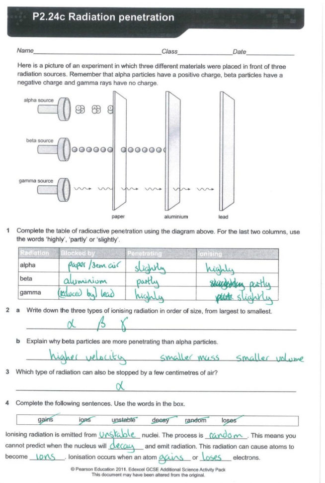 Worksheet Radioactivity Worksheet Worksheet Radiometric Worksheet Radioactivity Worksheet Worksheet Radiometric