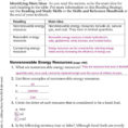 Worksheet Reneble And Nonreneble Resources Worksheet