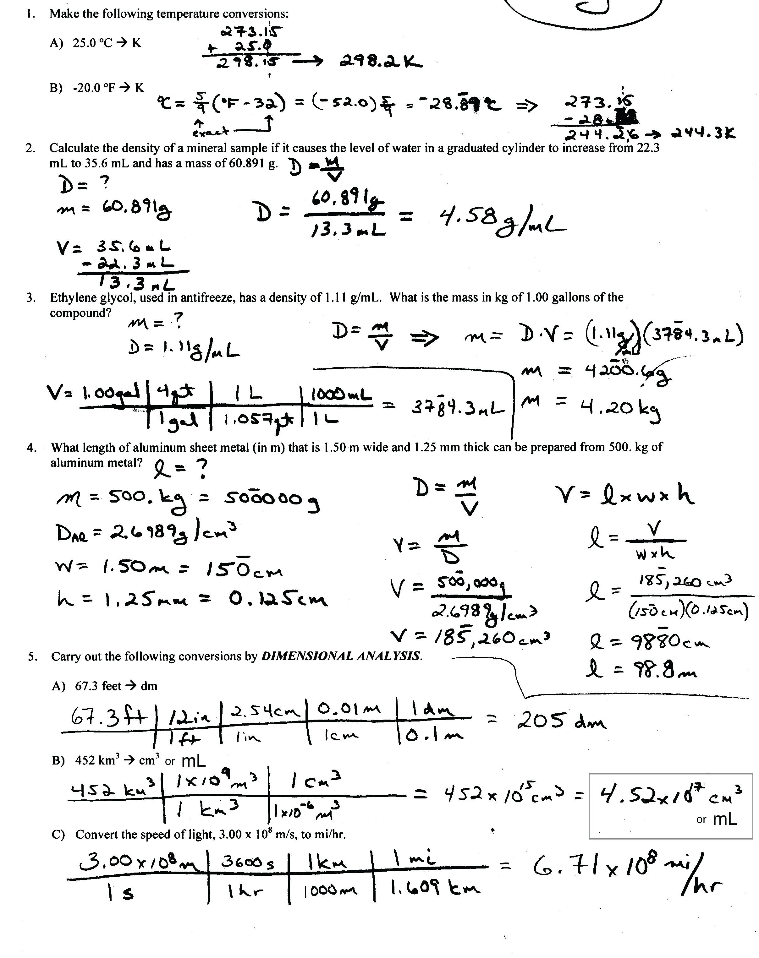 Scientific Notation Word Problems Worksheet Pdf | db-excel.com