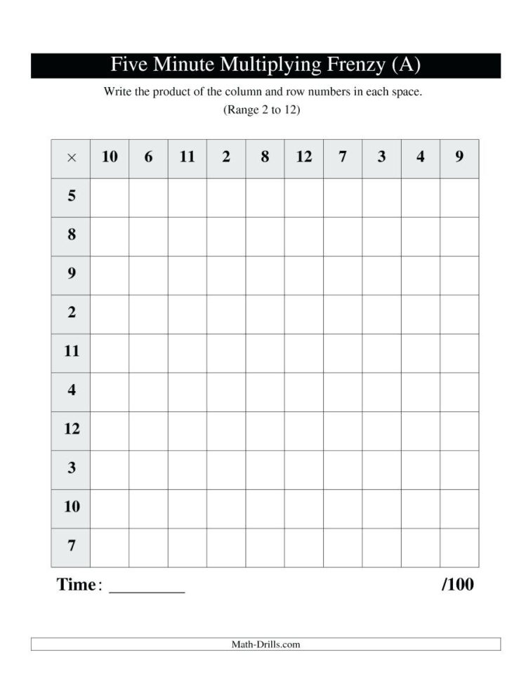 Worksheet Timetable Math For 2Nd Graders Free Idea Teach