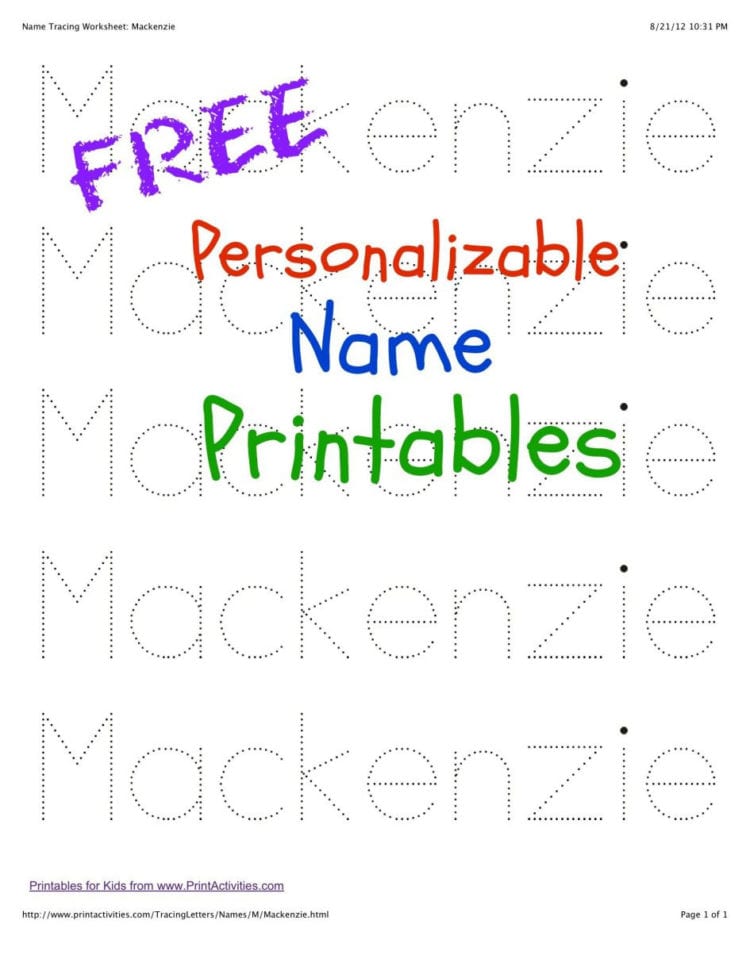Worksheet Tracing Name Worksheets Printable Word Cat
