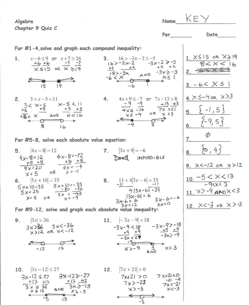 Worksheet Using The Quadratic Formula Worksheet Worksheets